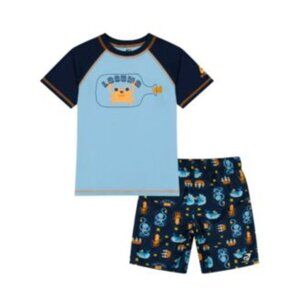 Laguna boy's abbey normal swim set 2-pc short set retail $38
